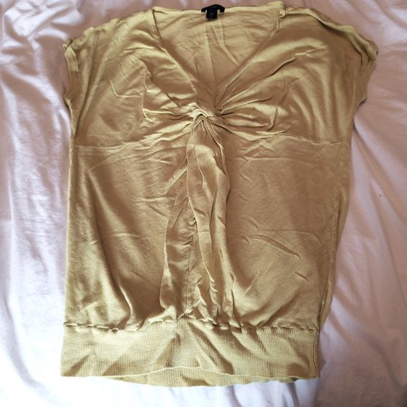 Twisted yellow Top from Ann Taylor - Picture 1 of 2
